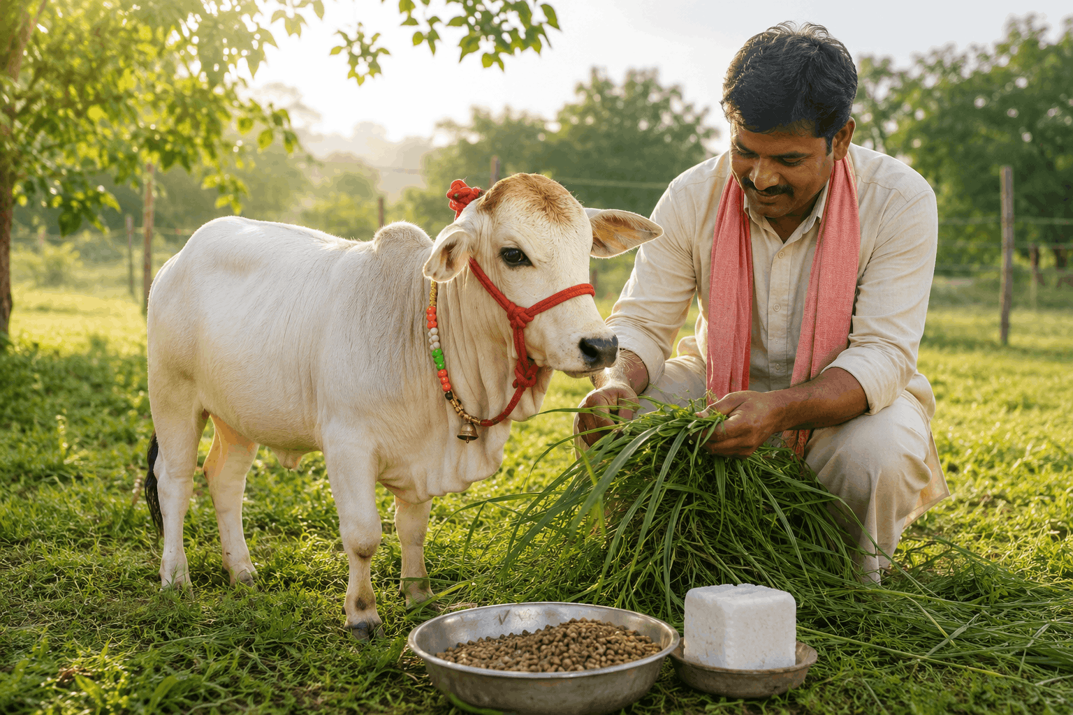 Healthy Punganur cow