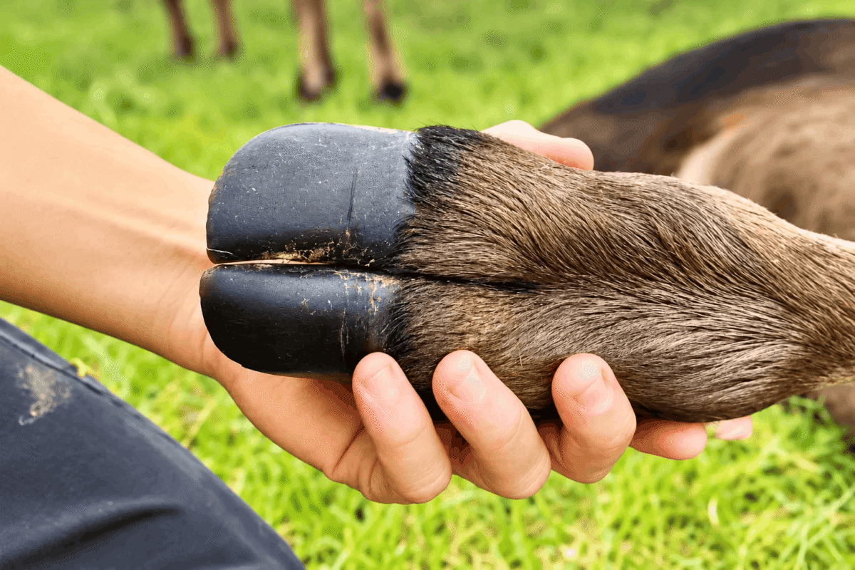 Mini Cow leg Swelling